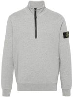 Stone Island sweat en coton à patch Compass - Gris - thumbnail