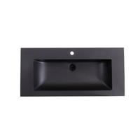 Wastafel Quartz Classic 100 cm 1 kraangat