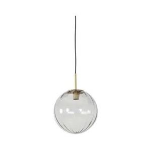 Light&living Hanglamp Ø30 cm MAGDALA glas licht grijs+goud