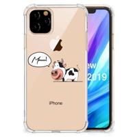 Apple iPhone 11 Pro Stevig | Bumper Hoesje | Cow