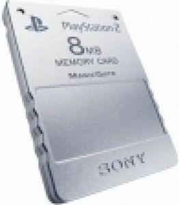 Sony PS2 Memory Card (Silver)