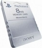 Sony PS2 Memory Card (Silver) - thumbnail