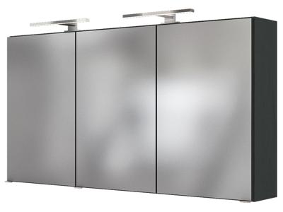 HELD Badkamer spiegelkast (Donkergrijs, Breite: 120 cm)