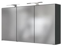 HELD Badkamer spiegelkast (Donkergrijs, Breite: 120 cm)
