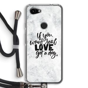 Partner in crime: Pixel 3a Transparant Hoesje met koord