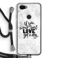 Partner in crime: Pixel 3a Transparant Hoesje met koord