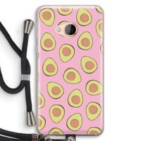 Dancing avocados: HTC U Play Transparant Hoesje met koord