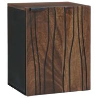 Badkamerkast met plank Walnotenhout 38 x 33,5 x 48 cm