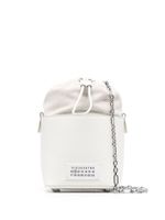 Maison Margiela sac seau 5AC en cuir - Blanc