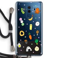 Happy bento friends: Huawei Mate 10 Pro Transparant Hoesje met koord