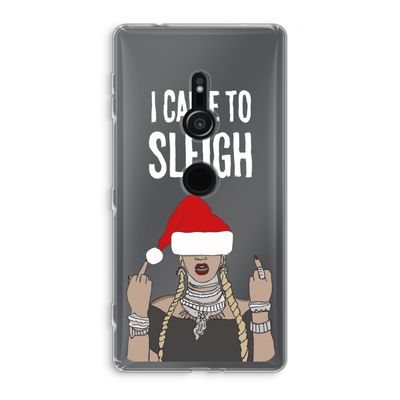 Came To Sleigh: Sony Xperia XZ2 Transparant Hoesje