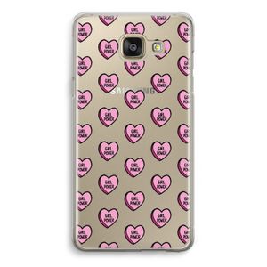 GIRL POWER: Samsung Galaxy A5 (2016) Transparant Hoesje
