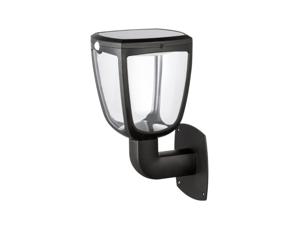 Sylvania Gizmo Solar Wall Light Lantern Buitengebruik muurverlichting LED Zwart