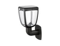 Sylvania Gizmo Solar Wall Light Lantern Buitengebruik muurverlichting LED Zwart - thumbnail