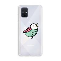 Birdy: Galaxy A71 Transparant Hoesje