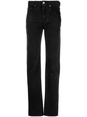 MARANT ÉTOILE jean Vendelia à coupe droite - Noir