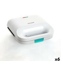 Tosti apparaat Dcook Gallery Wit 750 W 6 Stuks