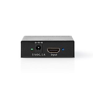 Nedis HDMI-Splitter | 2 poort(en) | HDMI Input | 2x HDMI Output | 1 stuks - VSPL3472AT VSPL3472AT