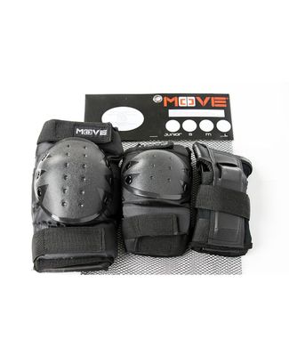 Move SR 3-Pack Beschermingsset Zwart - L