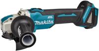 Makita dga521zx1 | 18 v | haakse slijper | 125 mm | x-lock | body | zonder accu's en lader | met vastzetschakelaar - dga521zx1