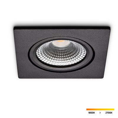 LED-inbouwspot Trento zwart 5W dimbaar