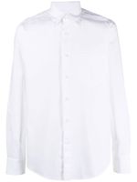 Orian chemise en coton à manches longues - Blanc - thumbnail