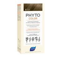 Phytocolor Permanente Haarkleuring 8 Lichtblond Intense en Natuurlijke Kleur