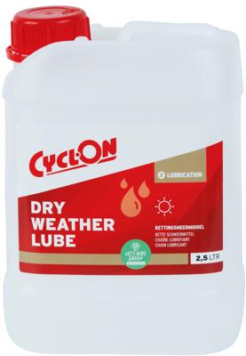 Cyclon kettingsmeermiddel dry weather lube 2,5 liter