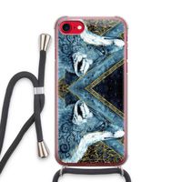 Golden Fox: iPhone SE 2020 Transparant Hoesje met koord