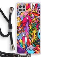 Dreams: Samsung Galaxy A22 4G Transparant Hoesje met koord