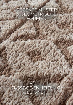Hanse Home - Elle Decoration Gallery High Pile Carpet Itinerance Beige - 80x120 cm