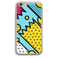 Pop Art #1: iPhone 6 Plus / 6S Plus Transparant Hoesje