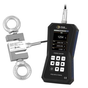 PCE Instruments Krachtmeter 0 - 2500 N Fabrieksstandaard (zonder certificaat)