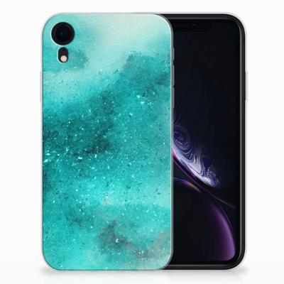 Smartphone hoesje Apple iPhone Xr Painting Blue Smartphone hoesje Apple iPhone Xr Painting Blue