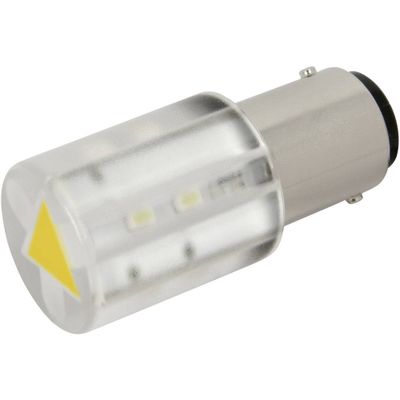 CML Innovative Technologies 18560352 LED-signaallamp Geel BA15d 24 V/DC, 24 V/AC 400 mcd