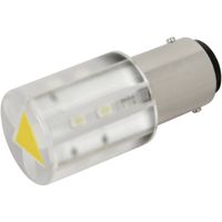 CML Innovative Technologies 18560352 LED-signaallamp Geel BA15d 24 V/DC, 24 V/AC 400 mcd - thumbnail