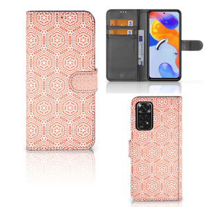 Xiaomi Redmi Note 11 Pro 5G/4G Telefoon Hoesje Pattern Orange