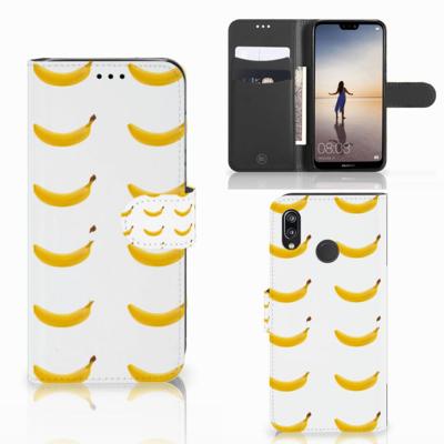 Huawei P20 Lite | Book Cover | Banana | Portemonnee hoesje