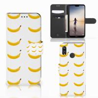 Huawei P20 Lite | Book Cover | Banana | Portemonnee hoesje