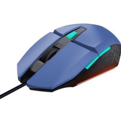 Trust GXT 109B Felox Blauwe Gaming Muis