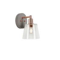 Lucide VITRI Wandlamp 1xE14 - Koper - thumbnail