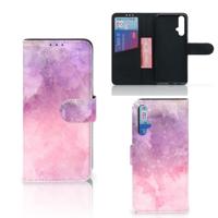 Hoesje Honor 20 Pink Purple Paint | Portemonnee hoesje