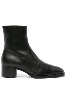 DSQUARED2 bottines en cuir à fermeture zippée - Noir