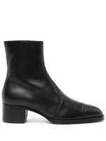 DSQUARED2 bottines en cuir à fermeture zippée - Noir