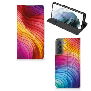 Stand Case voor Samsung Galaxy S21 FE Regenboog