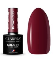 Claresa uv/led gellak 5ml brown 308 full berries
