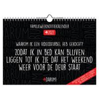 Darum FamilieWEEKnotitie Kalender 2027