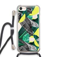 Fantasie jungle: iPhone 8 Transparant Hoesje met koord