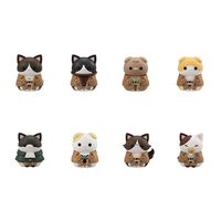 Attack on Titan Mega Cat Project Trading Figure 8-Pack Attack on Tinyan Gathering Scout Regiment danyan! 3 cm