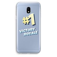 Victory Royale: Samsung Galaxy J3 (2017) Transparant Hoesje